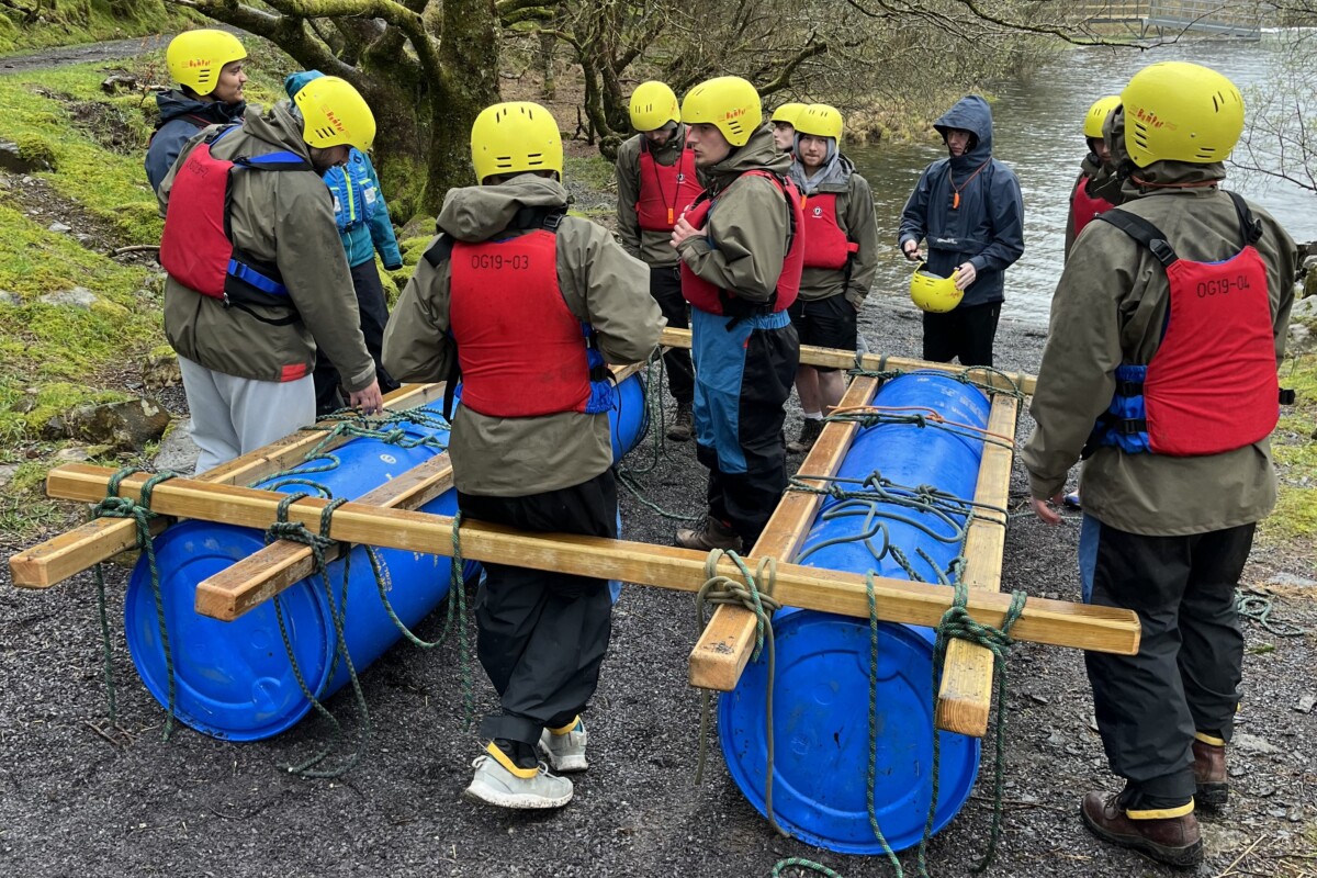 TPS apprentices at Outward Bound